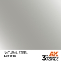 AK-Interactive 3rd Gen Paints: Natural Steel 