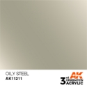 AK-Interactive 3rd Gen Paints: Oily Steel 
