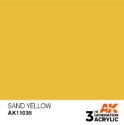 AK-Interactive 3rd Gen Paints: Sand Yellow 