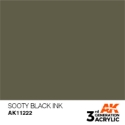 AK-Interactive 3rd Gen Paints: Sooty Black Ink 