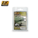 AK-Interactive AFV Series: Set- Dust & Dirt Deposits 