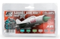 AK-Interactive Air Series Set: SOVIET AIRCRAFT COLORS 1950-1970 