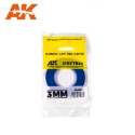 AK-Interactive: Blue Masking Tape for Curves: 3MM 