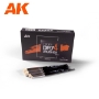 AK-Interactive Brushes: Dry Brushes Set - AK-9300 [8435568331518]