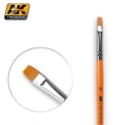 AK-Interactive Brushes: FLAT BRUSH 6 SYNTHETIC 