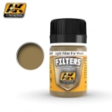 AK-Interactive Filter: Ochre for Sand / Light Filter for Wood 