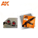 AK Interactive: Light Lenses- Red 4mm 