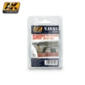 AK-Interactive Naval Set: Ships Weathering Set Vol 1 