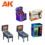AK Interactive: Wargame Set 100% Polyurethane Resin Compatible With 30-35MM Scale: Arcade - AK-1352 [8435568333284]