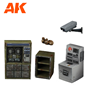 AK Interactive: Wargame Set 100% Polyurethane Resin Compatible With 30-35MM Scale: Bank - AK-1353 [8435568333291]
