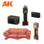 AK Interactive: Wargame Set 30-35MM Scale: Living Room - AK-1358 [8435568333345]