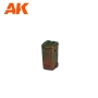 AK Interactive: Wargame Set 30-35MM Scale: Trashbins - AK-1362 [8435568334267]