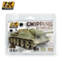 AK-Interactive Weathering Set: CHIPPING ESSENTIALS 