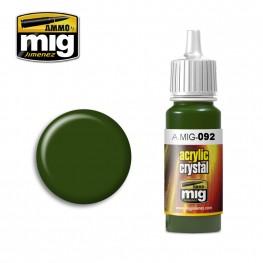 AMMO Acrylic Crystal 092: Crystal Green 