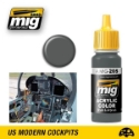 AMMO Acrylic Paint 205: FS 26231 (BS 638) Federal Standard Grey 