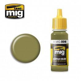 AMMO Acrylic Paint 006: RAL 7008 Graugrun Opt2 