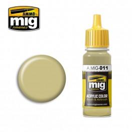 AMMO Acrylic Paint 011: RAL 7028 Dunkelgelb AUS ’44 DG I 