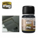 AMMO Enamel Washes: Blue Wash for Panzer Grey (35ml) 