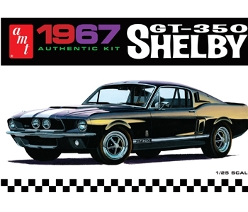 AMT Model 1/25: 1967 Ford Shelby GT350 (Black) 