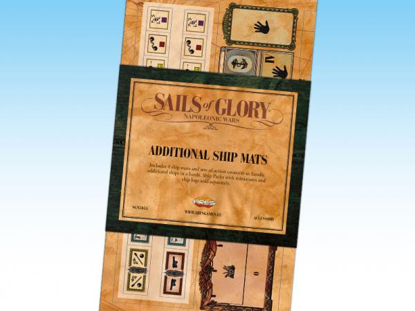 Sails of Glory: Additional Ship Mats 