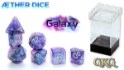 Aether Dice: 7 Piece Set: GALAXY 