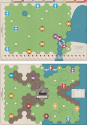 Age of Steam Deluxe: Heavy Cardboard/Detroit Bankruptcy Map 