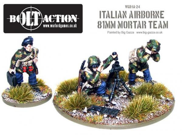 Bolt Action: Italian: Airborne 81mm Mortar 