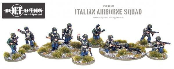 Bolt Action: Italian: Airborne Squad 