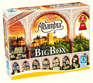 Alhambra: 2ND Edition BIG BOX with Games Trayz 