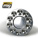 Ammo MIG: Aluminium Pallet (10 Wells) 