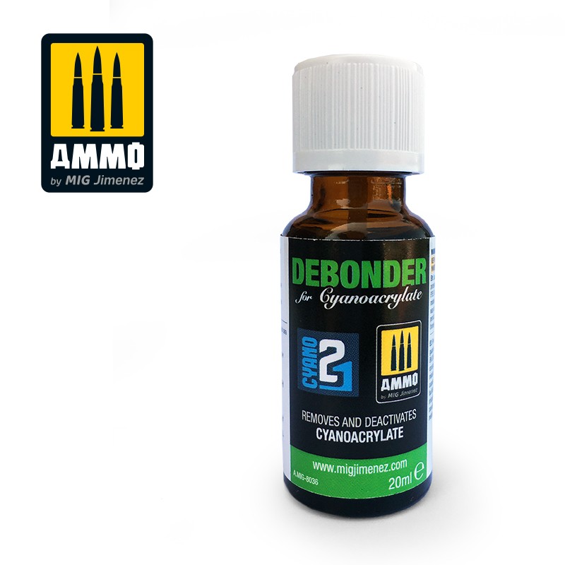 Ammo MIG: Debonder for Cyanoacrylate Glue 