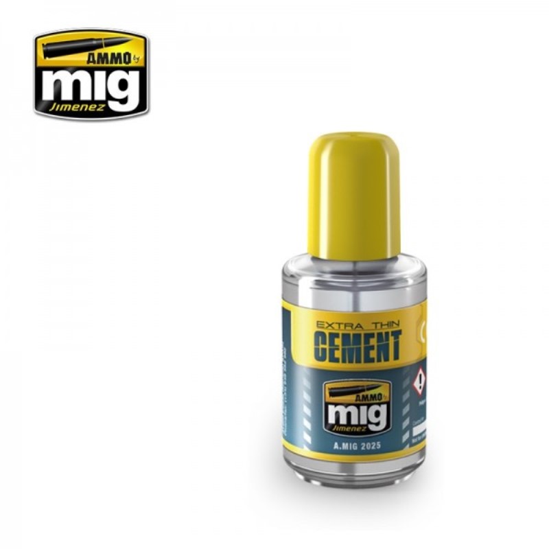 Ammo MIG: Extra Thin Cement 30ml 