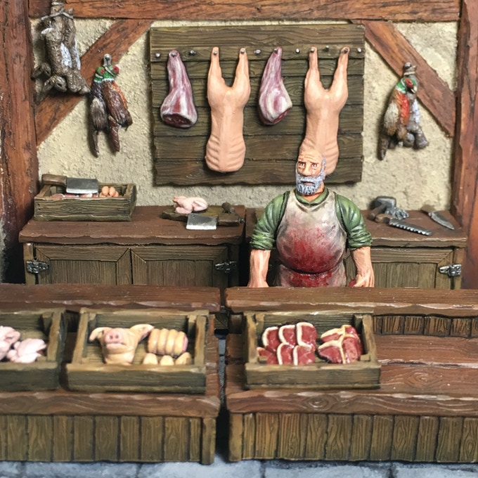 Angry Stag Wargaming: Medieval Butchers Set 