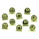 Arkham Horror: Skill Focus Token Set - Ivory 