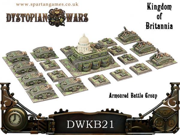 Dystopian Wars: Kingdom of Britannia: Armored Battle Group 