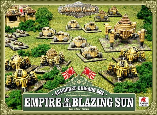 Dystopian Wars: Empire Of The Blazing Sun: Armoured Brigade Box 