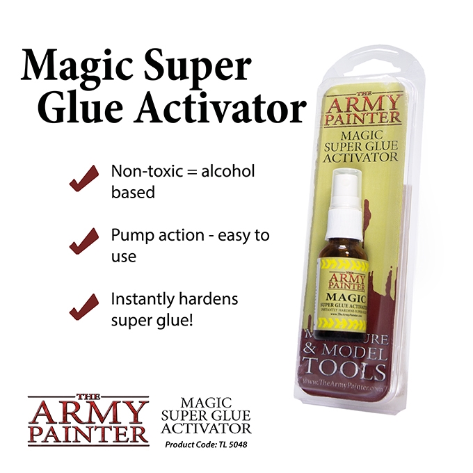 Army Painter: Magic Super Glue Activator Pump 