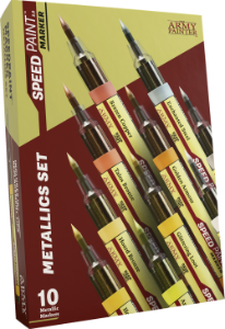 Army Painter Speedpaint Marker: Metallics Set