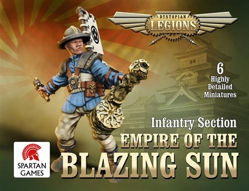 Dystopian Legions: Empire of the Blazing Sun: Ashigaru Infantry Section [SALE] 