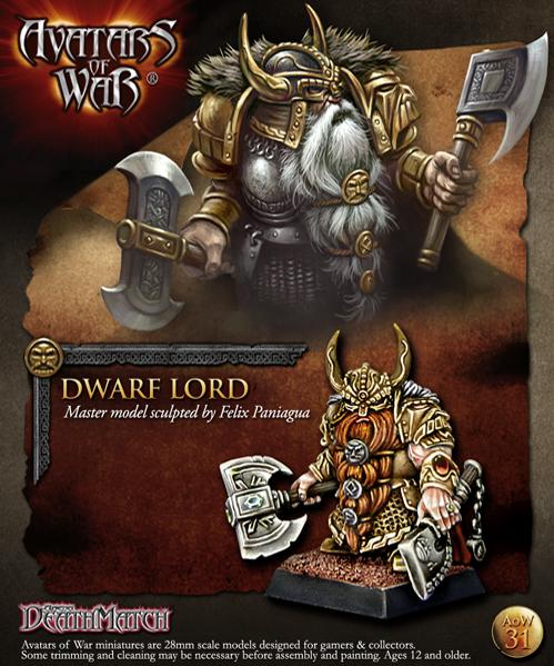 AOW72 Dwarf Rune Master *Warhammer Style* AVATARS OF WAR