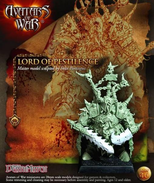 Avatars of War: Lord of Pestilence with Paired Weapons 