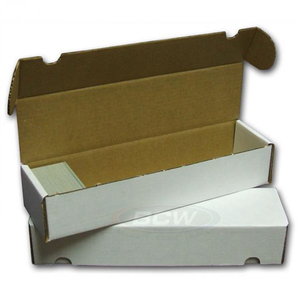 BCW Cardboard Card Box (800 Count) 