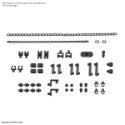 Bandai: Customize Material (CHAIN PARTS/MULTI-JOINT) 