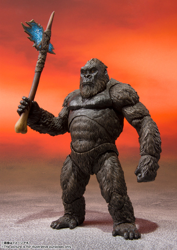 Bandai Spirits S.H. MonsterArts: Godzilla Vs. Kong (2021): Kong 