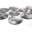 Bandua Prepainted Bases: Snow Tundra [60mm] 