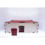 Bandua Wargames: Infinity Terrain Pre-Painted: Modular Building (White &amp; Red) - BAI000048 [BAI000048]