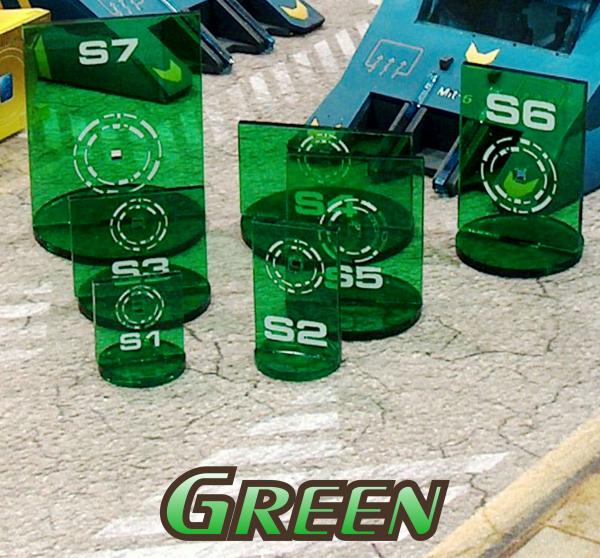 Bandua Wargames: N3 Silhouette Green 