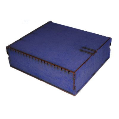 Bandua Wargames:  Trading Card Box - Large Blue [SALE] 