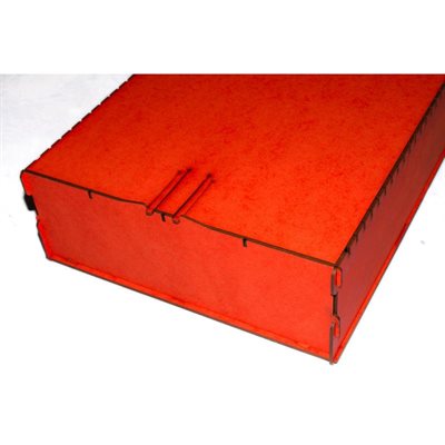 Bandua Wargames:  Trading Card Box - Large Red [SALE] 