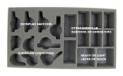 Battlefoam: Warmachine: The Protectorate of Menoth: Tray: Bastions and Cinerators 